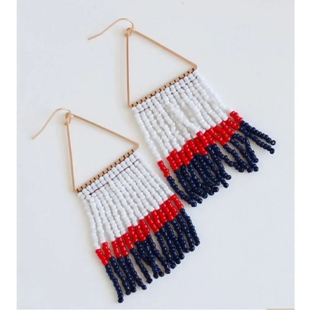 Bohemian drop earrings M139